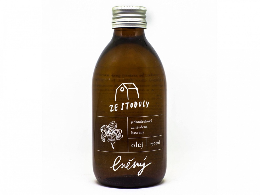 Olej lněný 250ml Ze stodoly Nominal